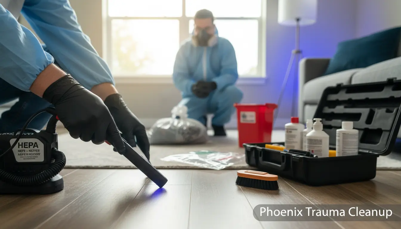 Phoenix Trauma Cleanup: What Happens After Police Leave
